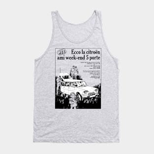 1960s AMI WEEK-END - advert Tank Top